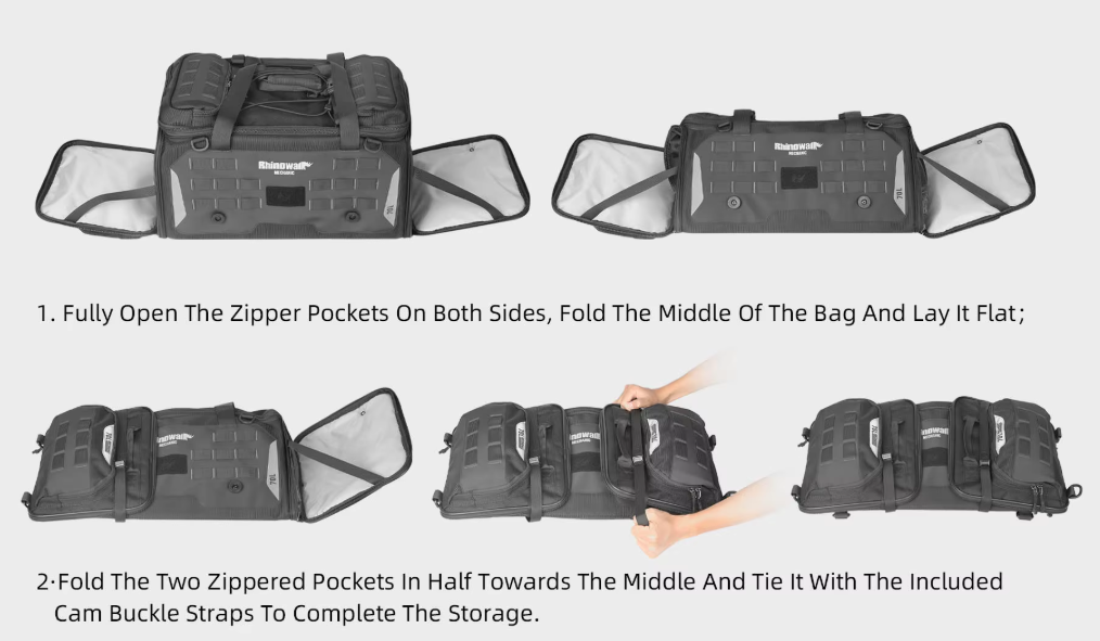 Rhinowalk Mechanic Series Tail Seat Bag